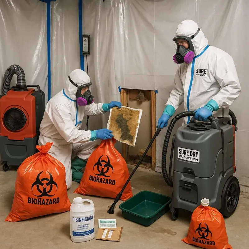 Contaminated Water Handling Protocols process in Lemmon, SD