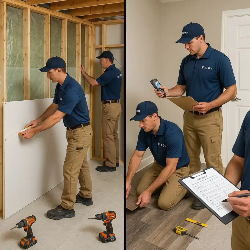 Repairs and Reconstruction process in Lemmon, SD